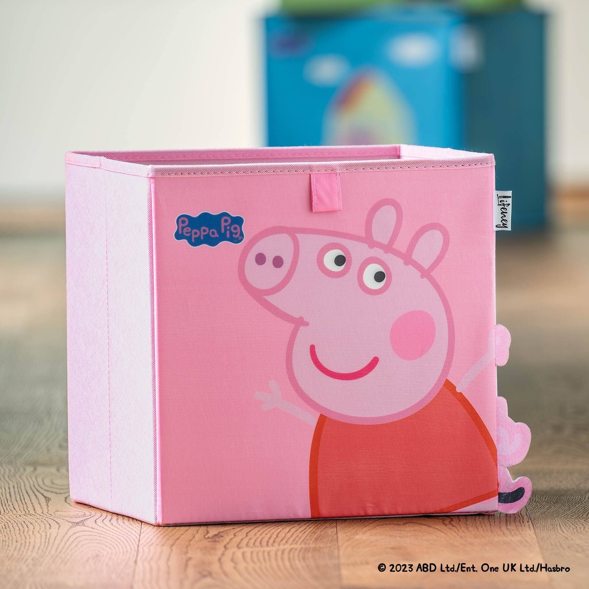 Oppbevaringsboks Peppa Pig dansende bakside