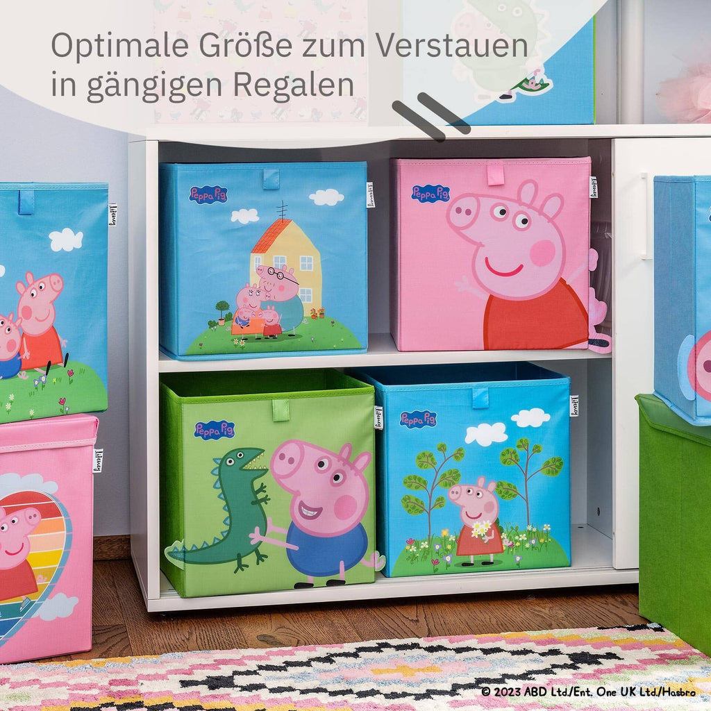 Oppbevaringsboks Peppa Pig dansende tekstur