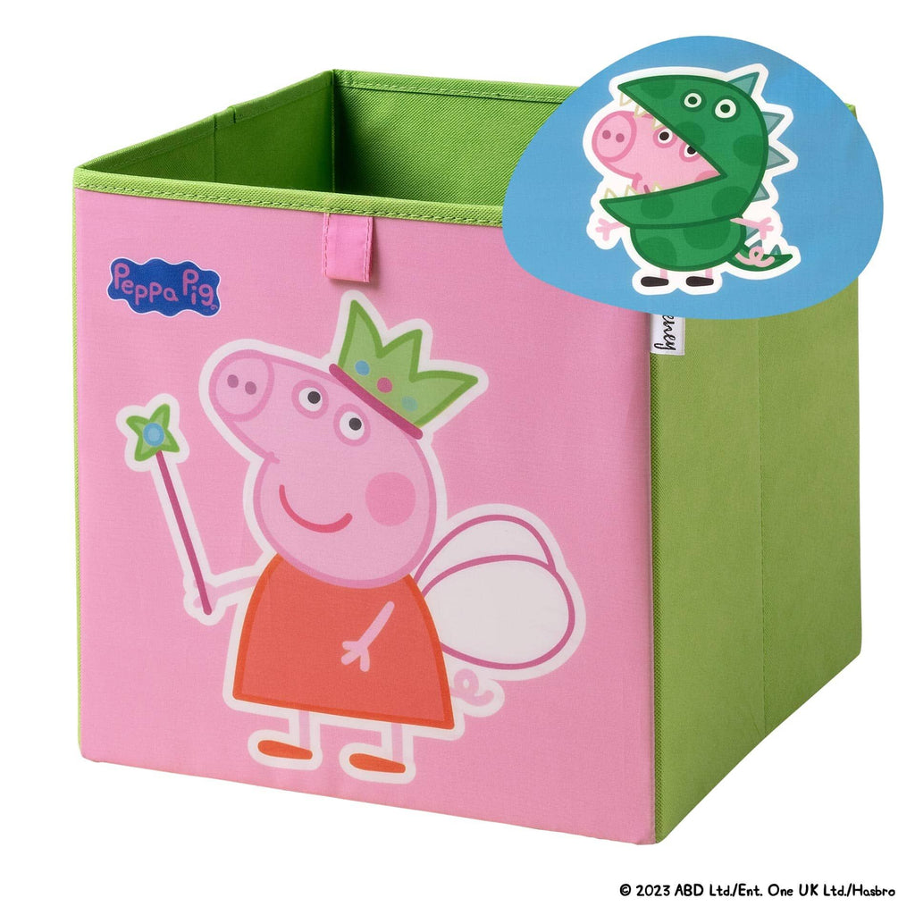 Oppbevaringsboks Peppa Pig Fee & George detaljmotiv