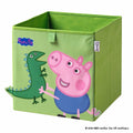 Oppbevaringsboks Peppa Pig George og Dino foran