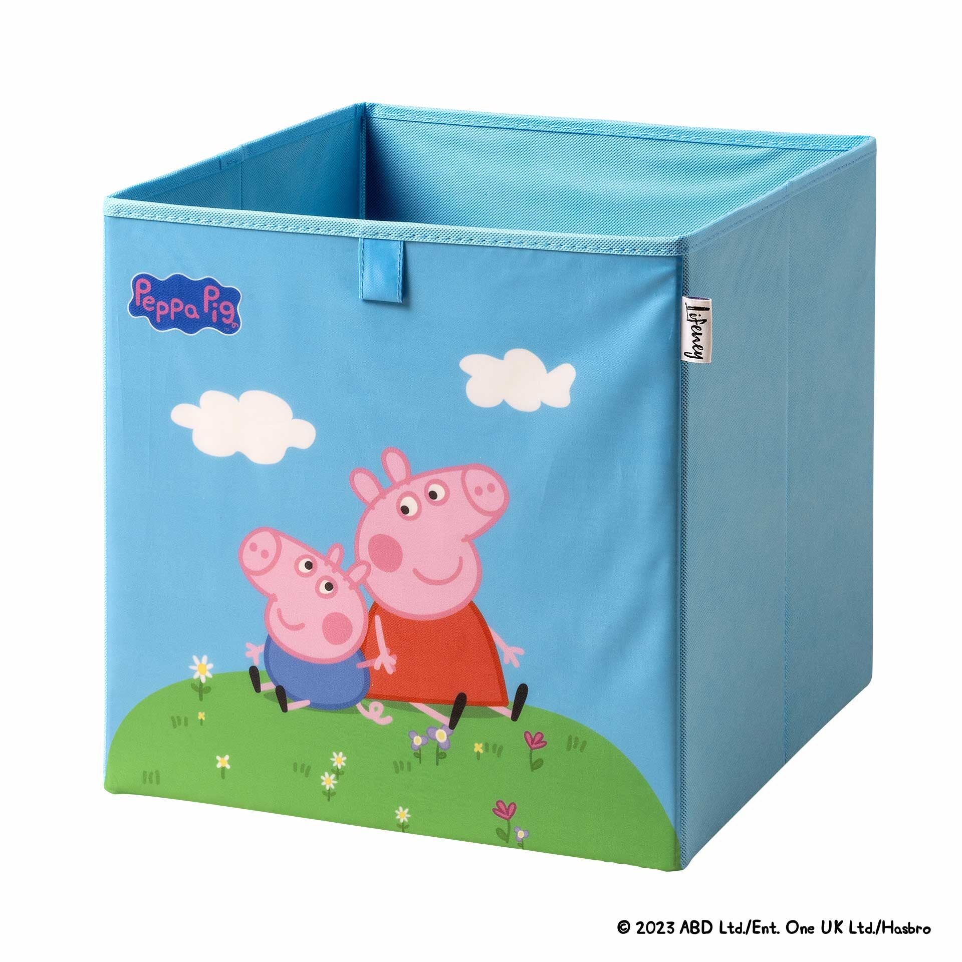 Oppbevaringsboks Peppa Pig Peppa & George forfra