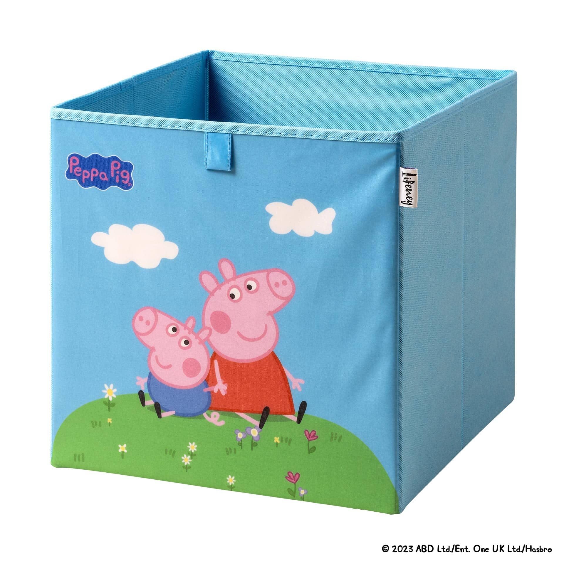 Detalj av Oppbevaringsboks Peppa Pig Peppa & George