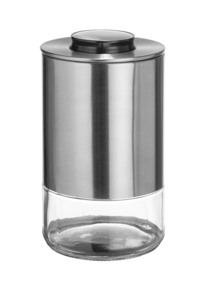 Bakside av Oppbevaringsglass glass med stållokk 0,68 L ENOLA