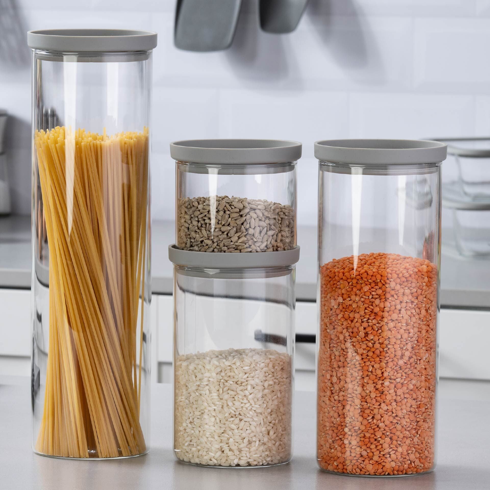Oppbevaringsglass med glasslokk 2 L - Chefkoch trifft Fackelmann bakside
