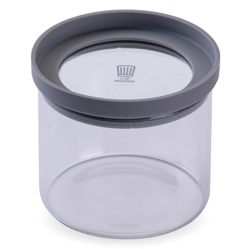 Oppbevaringsglass med glasslokk 500 ml - Chefkoch trifft Fackelmann forfra