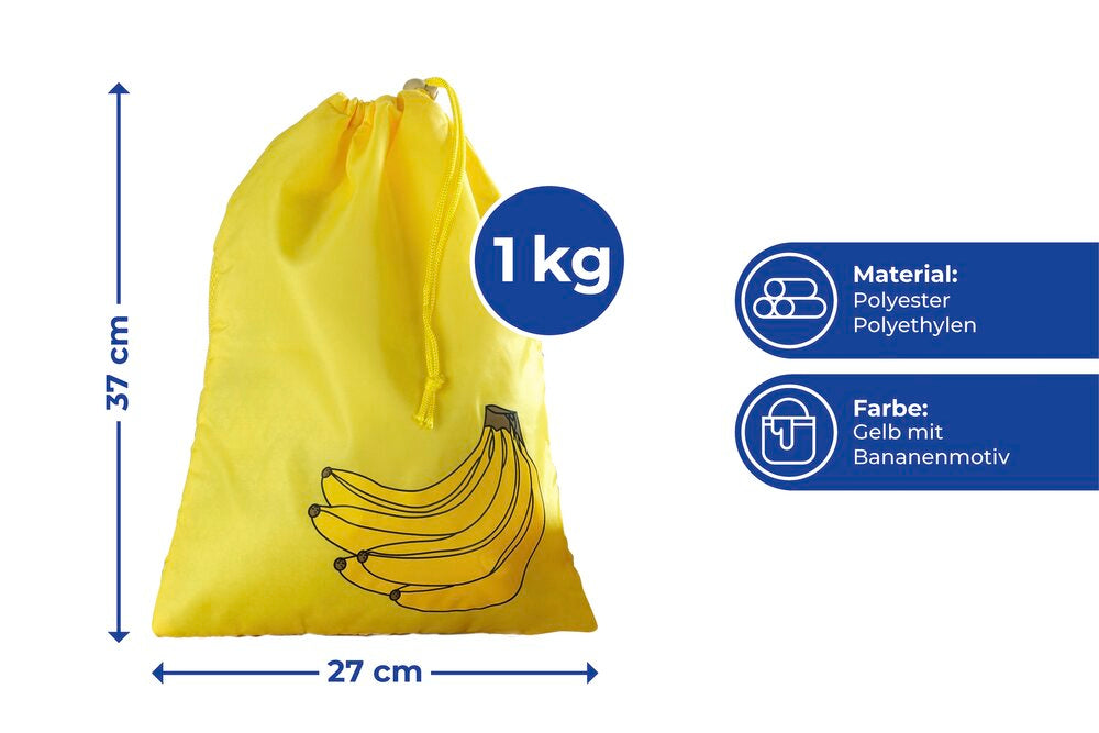 Detalj av Oppbevaringspose for bananer polyester ca. 1 kg - Wenko