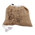 Oppbevaringspose grønnsaker jute 27,5x23 cm liten - Fackelmann forfra