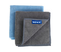 Oppvaskklut mikrofiber grå 2-pack - Wenko forfra