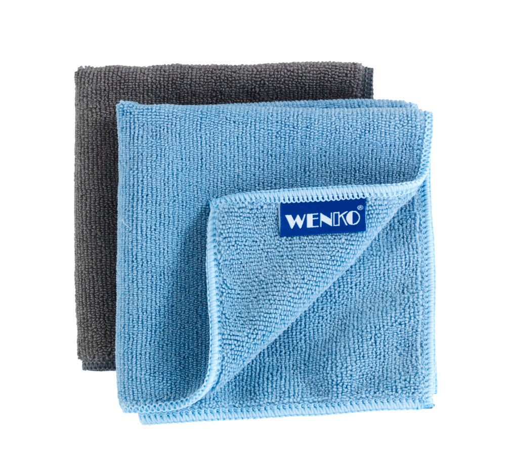 Oppvaskklut mikrofiber grå 2-pack - Wenko bakside