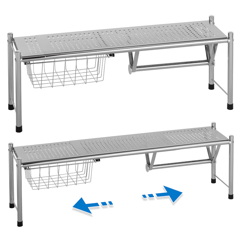 Oppvaskkumhylle Expando metall sideprofil