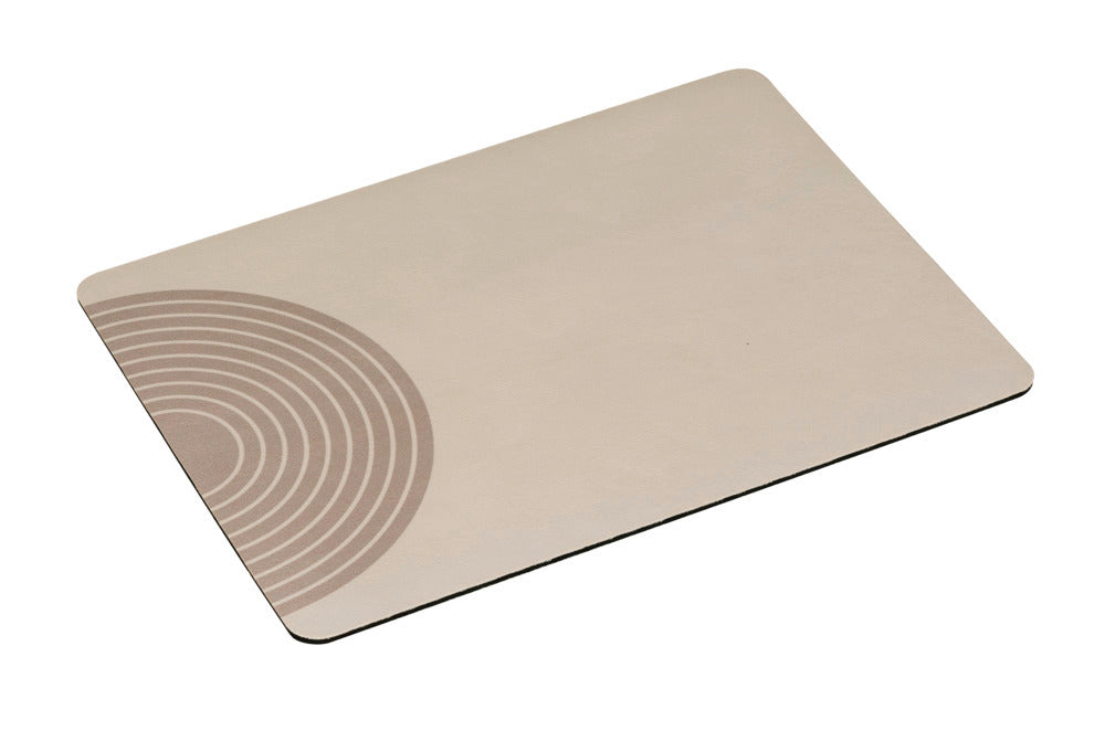 Oppvaskmatte Dima beige 40x30 cm tekstur detalj