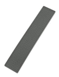 Oppvaskmatte Slim grå 8 x 42 cm med noppstruktur for kjøkkenbenk