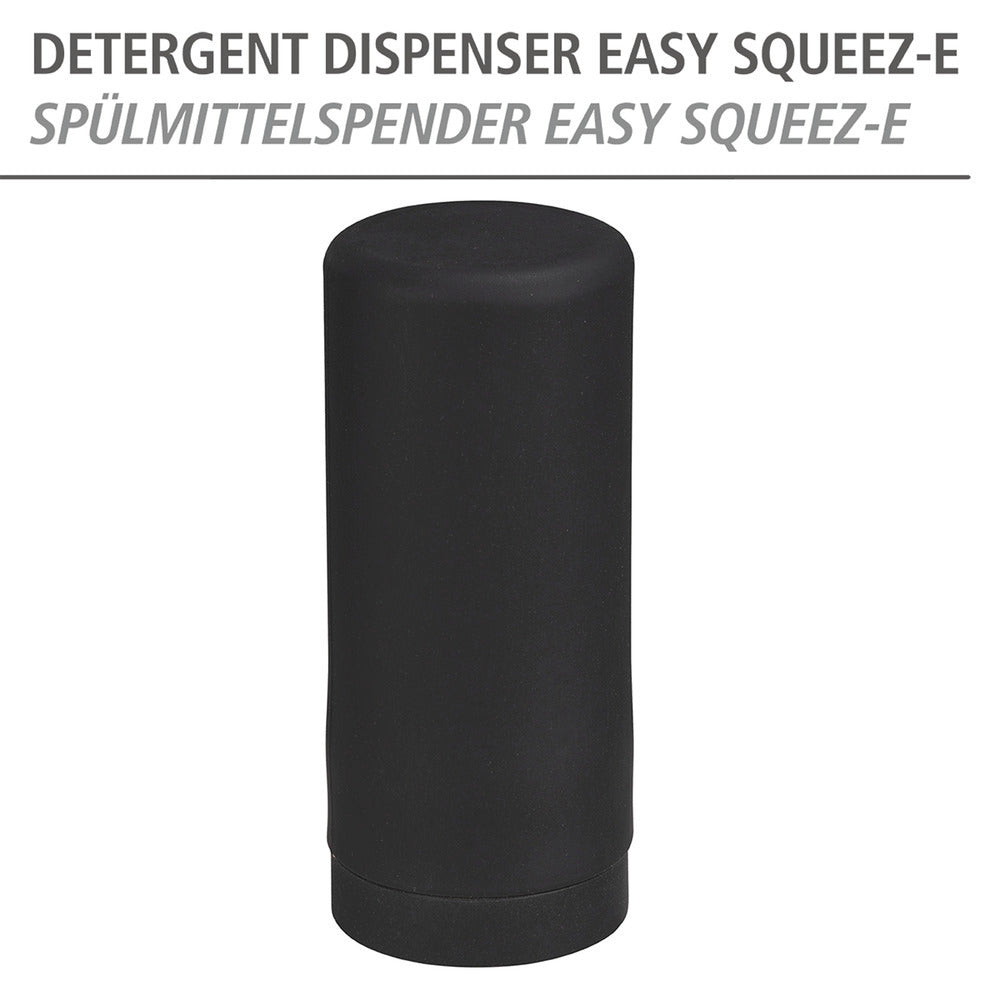 Oppvaskmiddeldispenser Easy Squeez-e silikon svart bakside