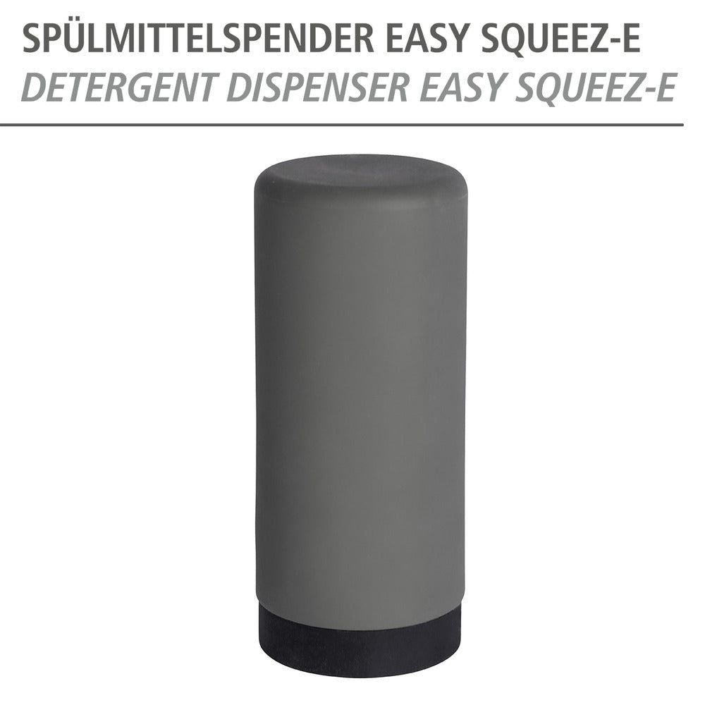 Detalj av Oppvaskmiddeldispenser silikon grå 250 ml Easy Squeez-e