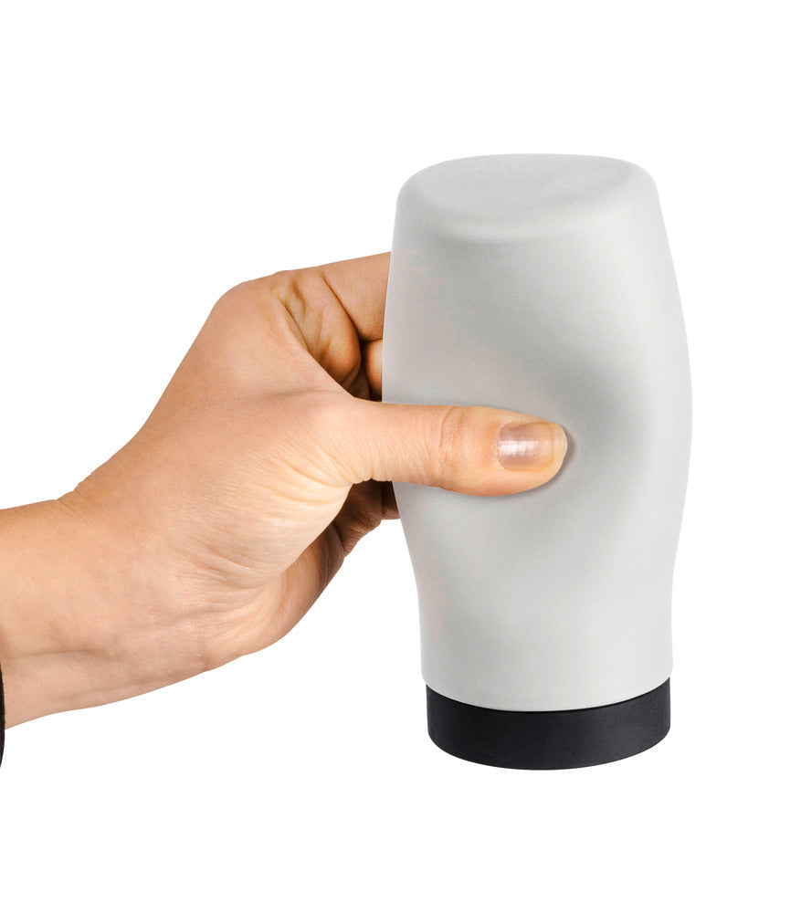 Bakside av oppvaskmiddeldispenser silikon hvit 250 ml Easy Squeez-e