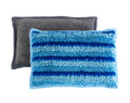 Oppvasksvamp mikrofiber grå 2-pack Wenko forfra