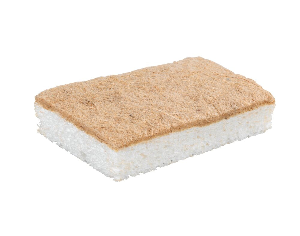 Oppvasksvamp naturfiber 2-delt sett - Wenko forfra