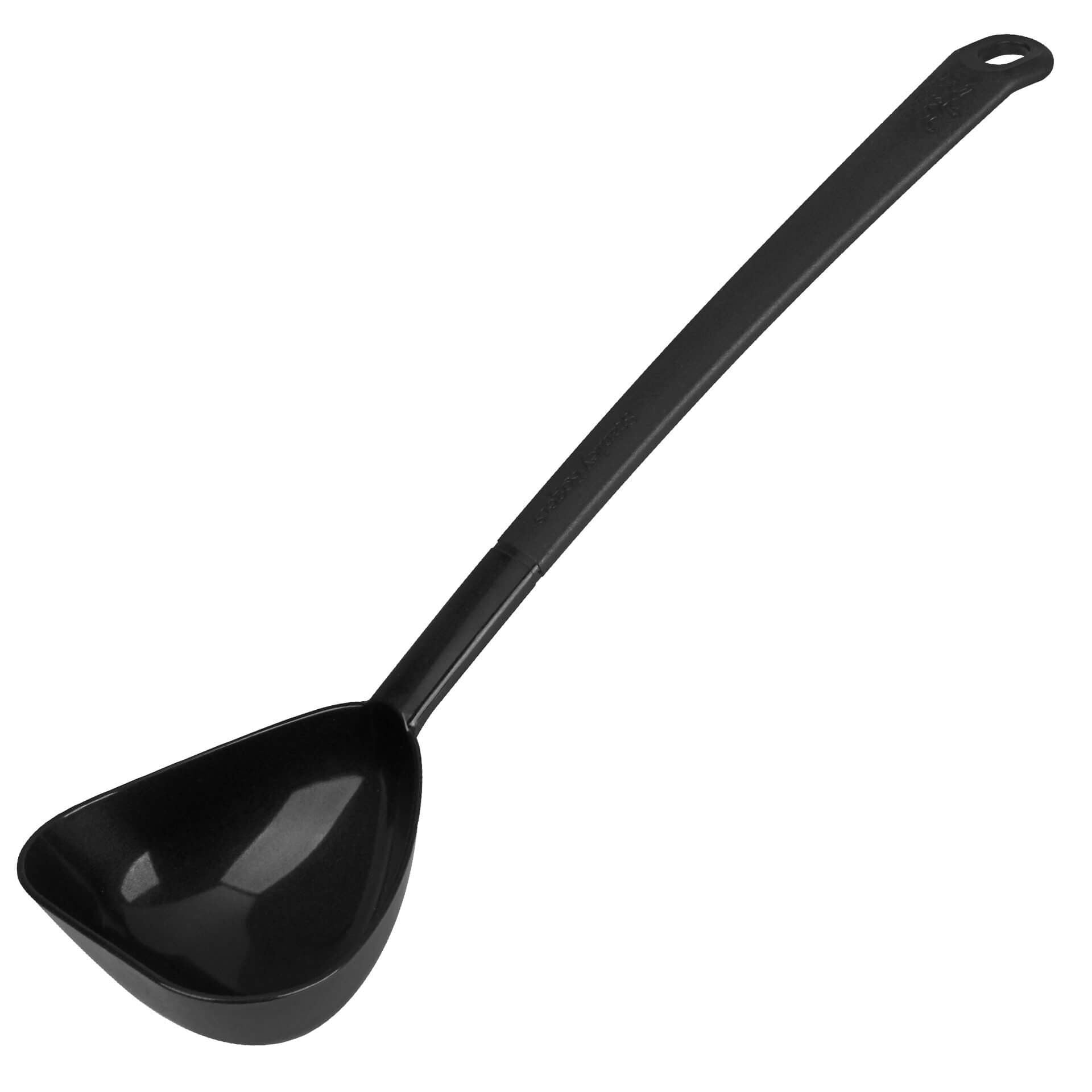 Øse 33 cm non-stick-vennlig svart - Stanley Rogers forfra