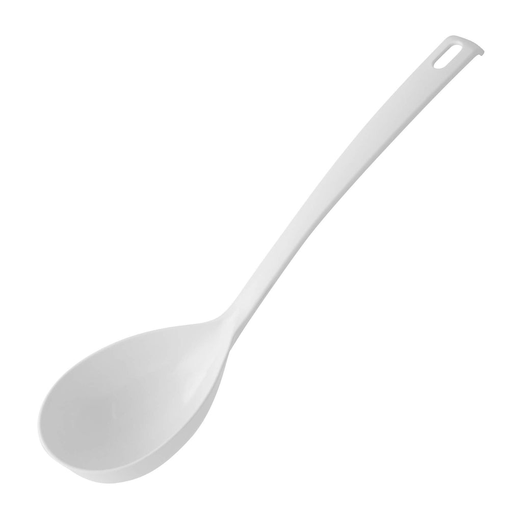 Øse Blanca hvit 32 cm non-stick-vennlig sett forfra