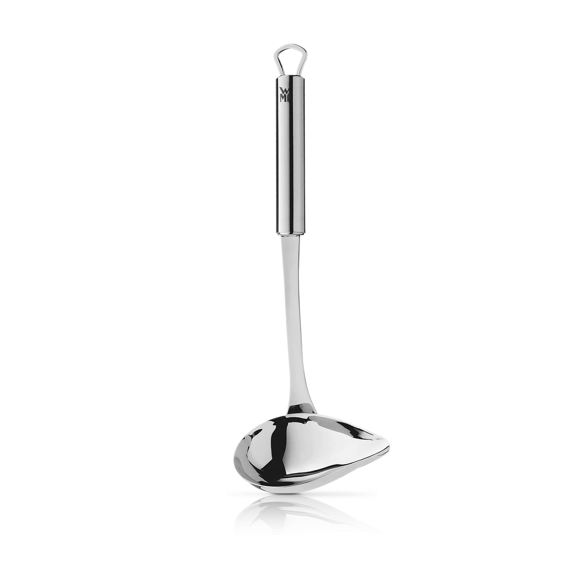 Øse med helletut 28 cm rustfritt stål Profi Plus - WMF forfra