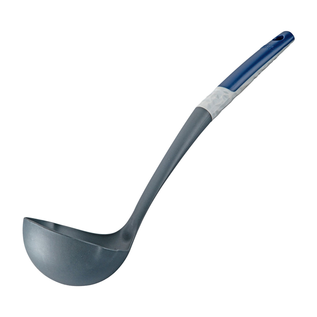 Øse med måleskala Ocean Blue 34 cm - Tasty forfra