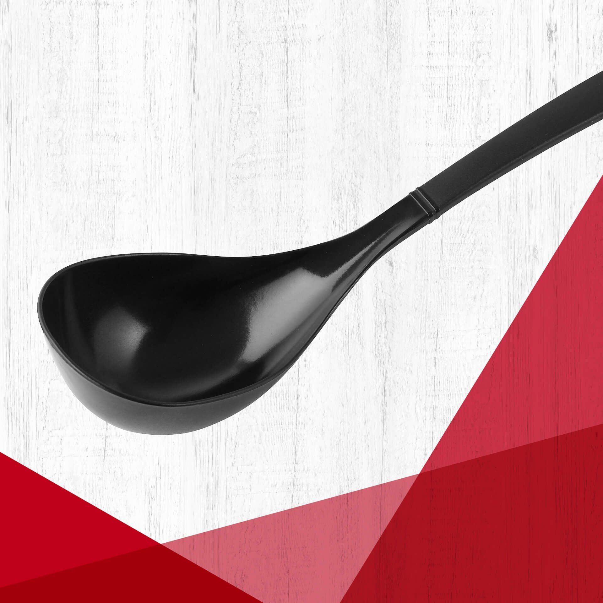 Øse Nero 32,5 cm non-stick vennlig håndtak og detalj