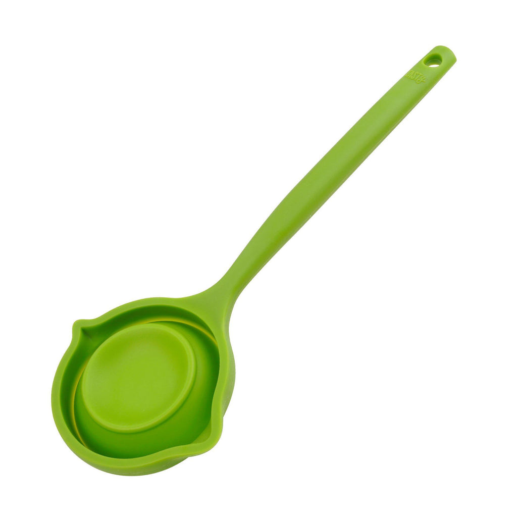 Øse sammenleggbar 33 cm silikon - Tasty forfra