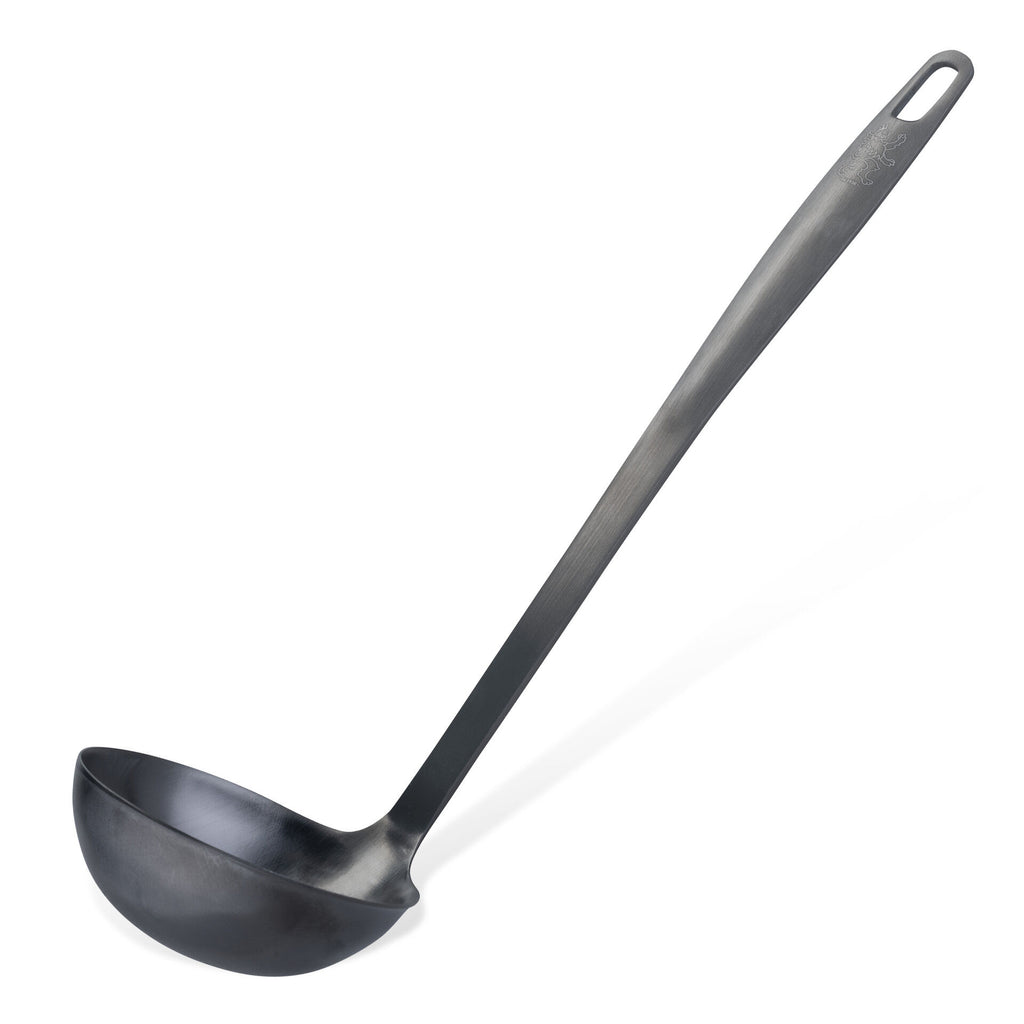 Øse svart rustfritt stål 32 cm - Stanley Rogers forfra