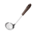 Øse valnøttre og rustfritt stål 29 cm Black Walnut - Stanley Rogers forfra