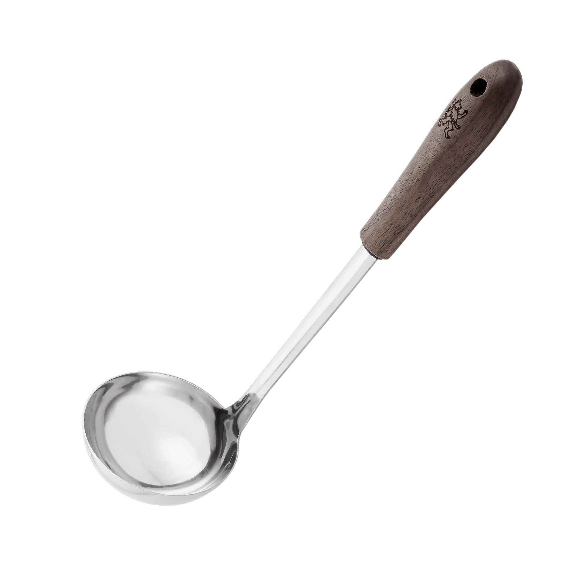 Øse valnøttre og rustfritt stål 29 cm Black Walnut - Stanley Rogers forfra