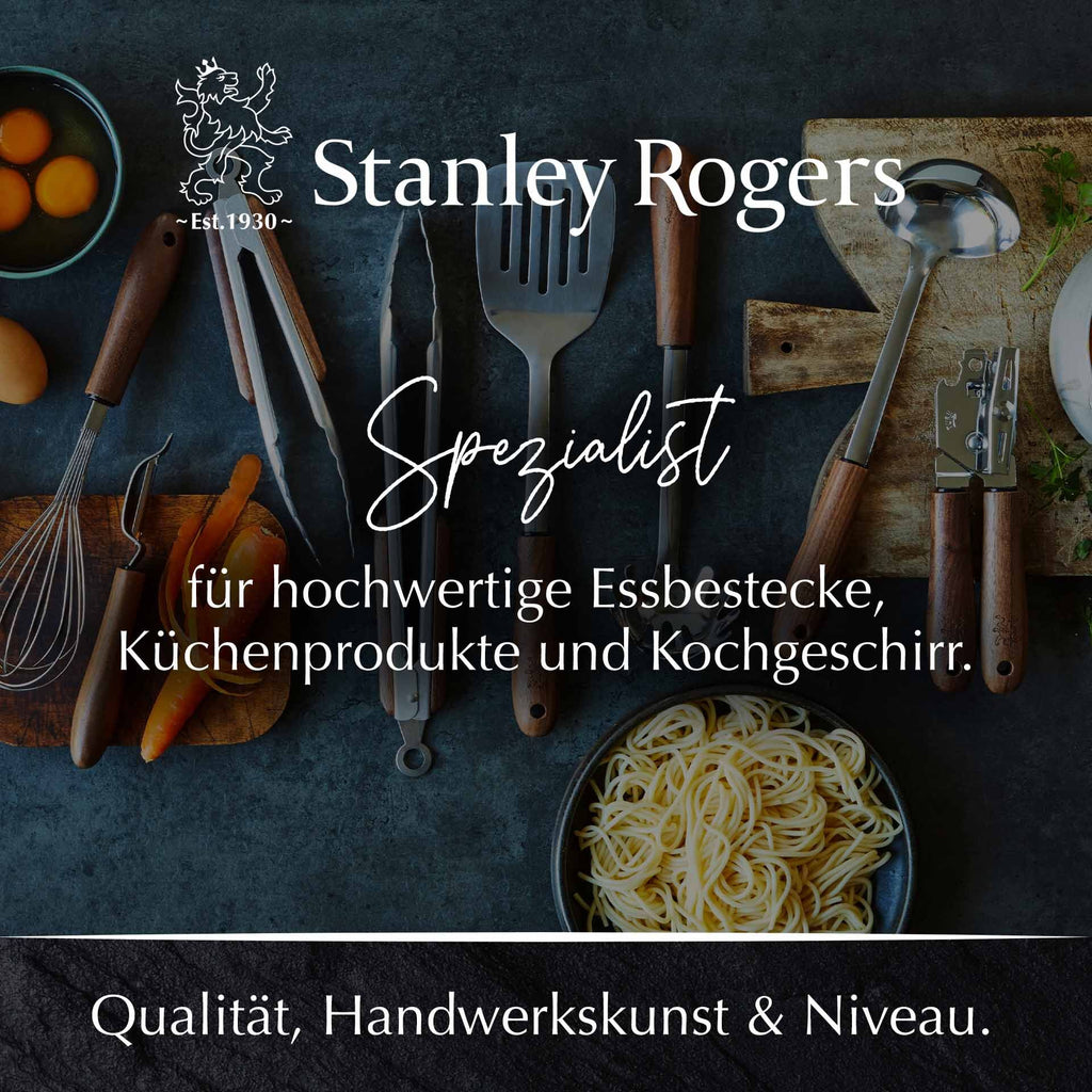 Øse valnøttre og rustfritt stål 29 cm Black Walnut - Stanley Rogers i bruk
