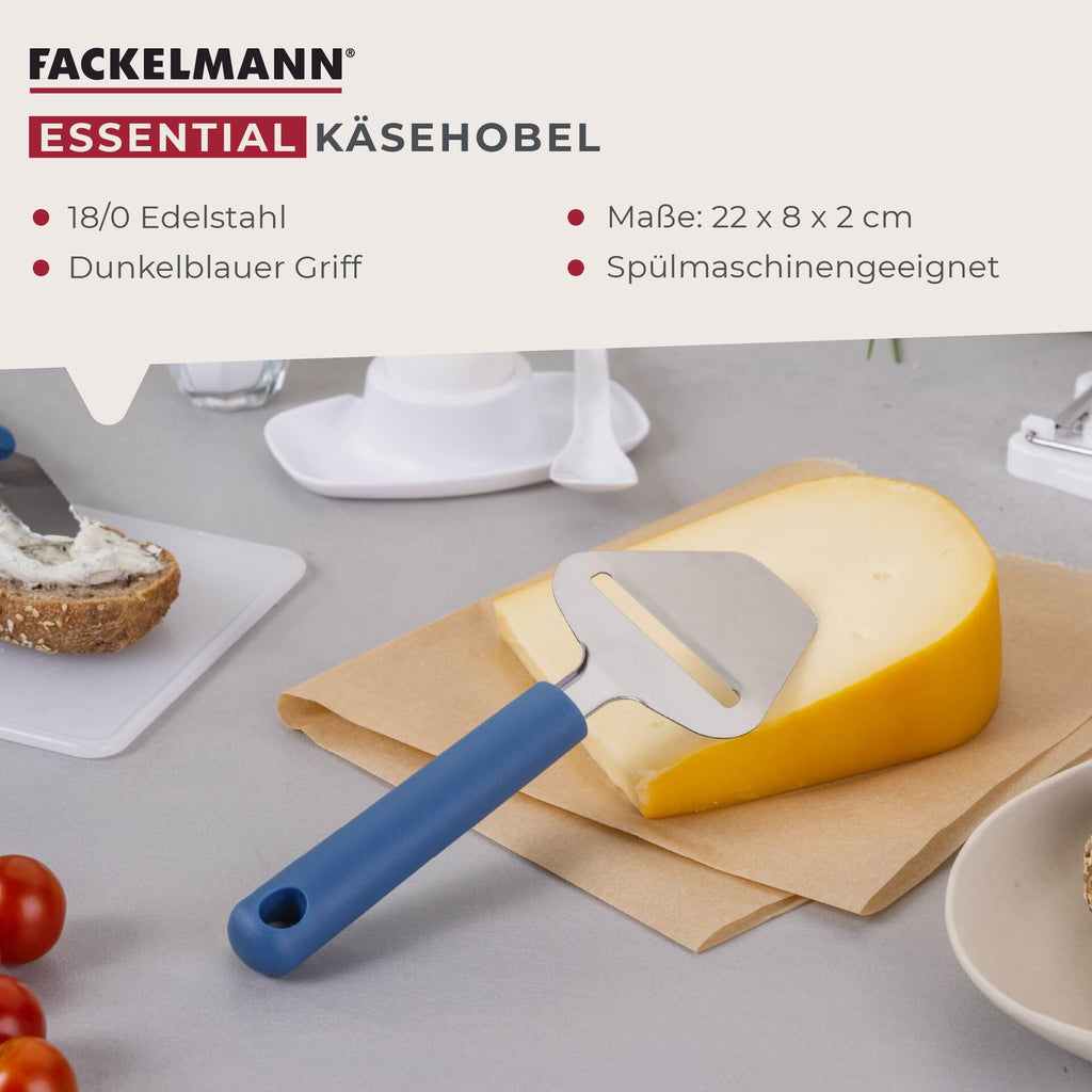 Ostehøvel blå 22 cm Essential - montert i kjøkken