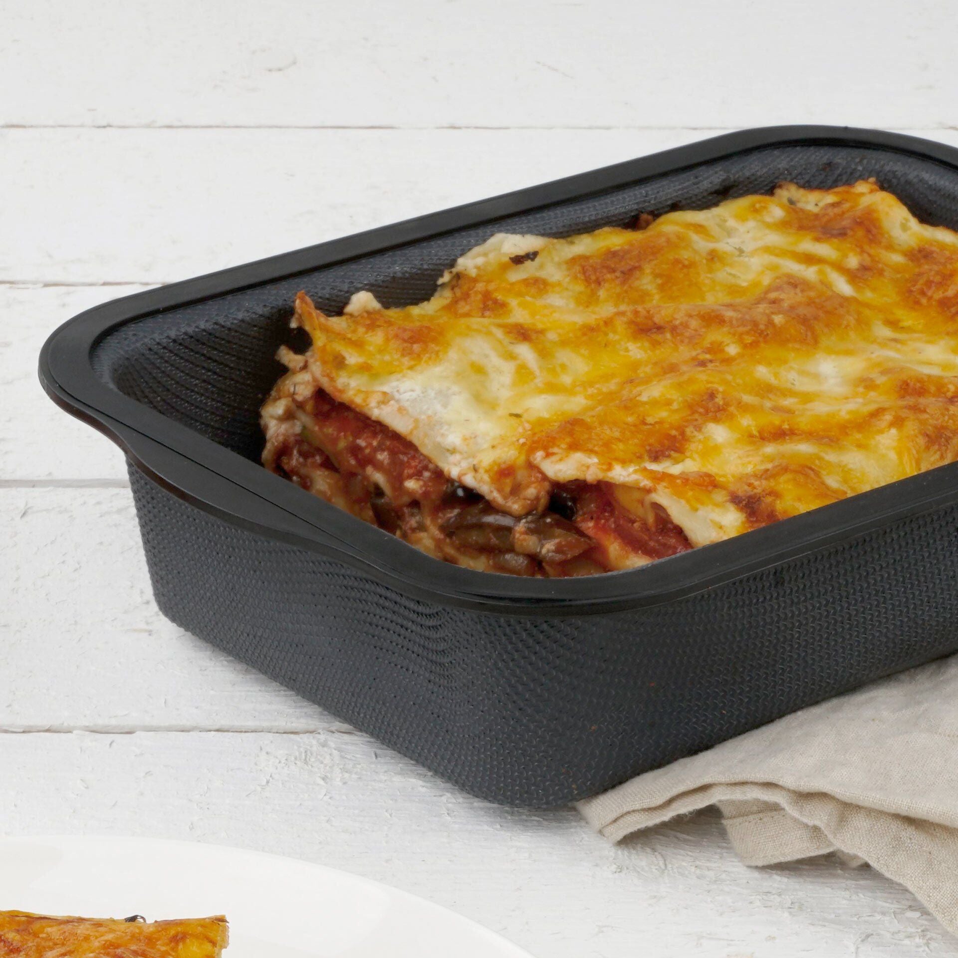 Bakside av ovnsform lasagne silikon glassfiber 28x18 cm Excellence - Zenker