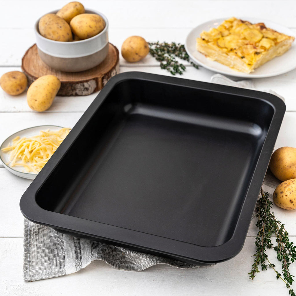 Detalj av non-stick belegg på Ovnsform non-stick 32,5x25 cm varmebestandig til 230°C - Zenker