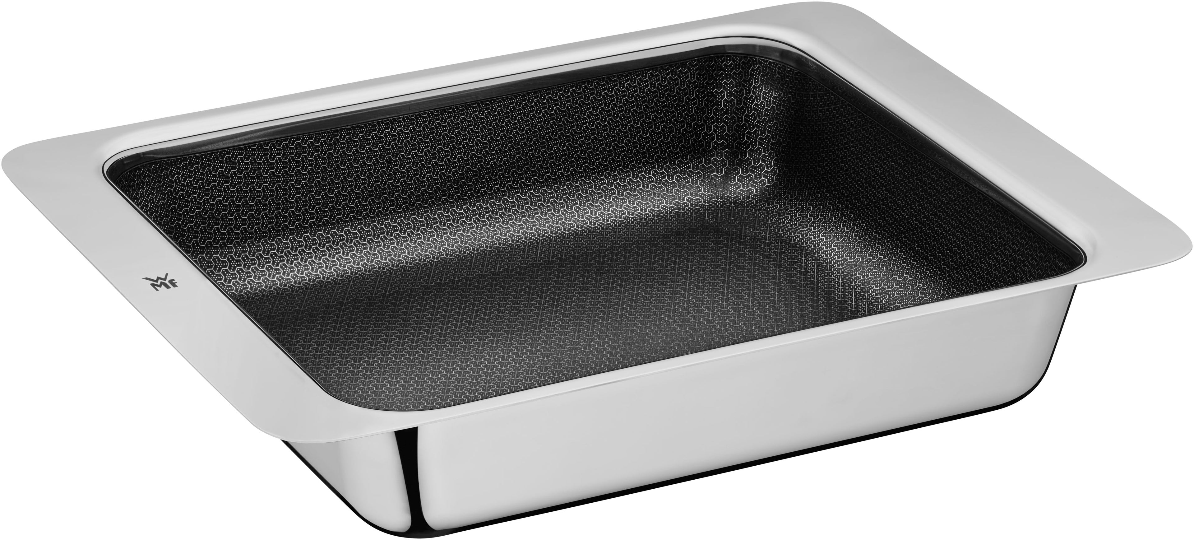 Detalj av non-stick belegg på Ovnsform sett 3-delt rustfritt stål non-stick Profi Resist - WMF