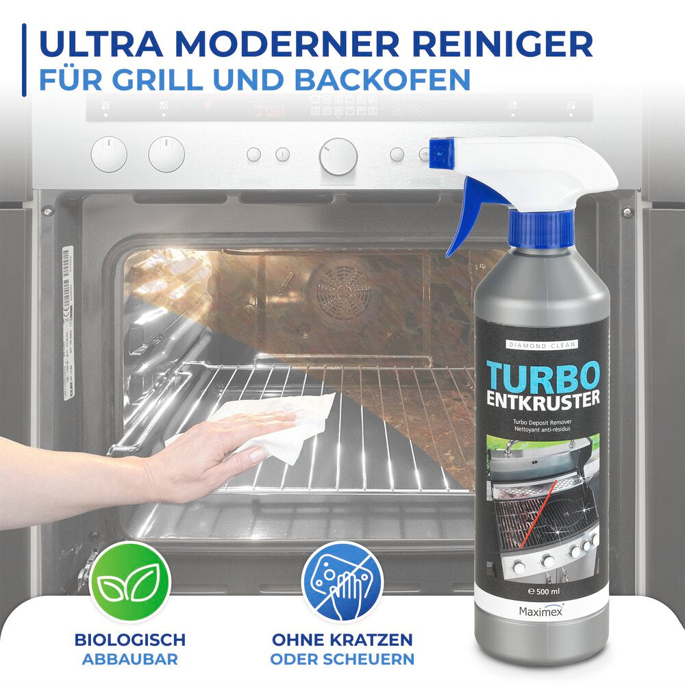 Ovnsrens Diamond Clean turbo 500 ml - Maximex bakside