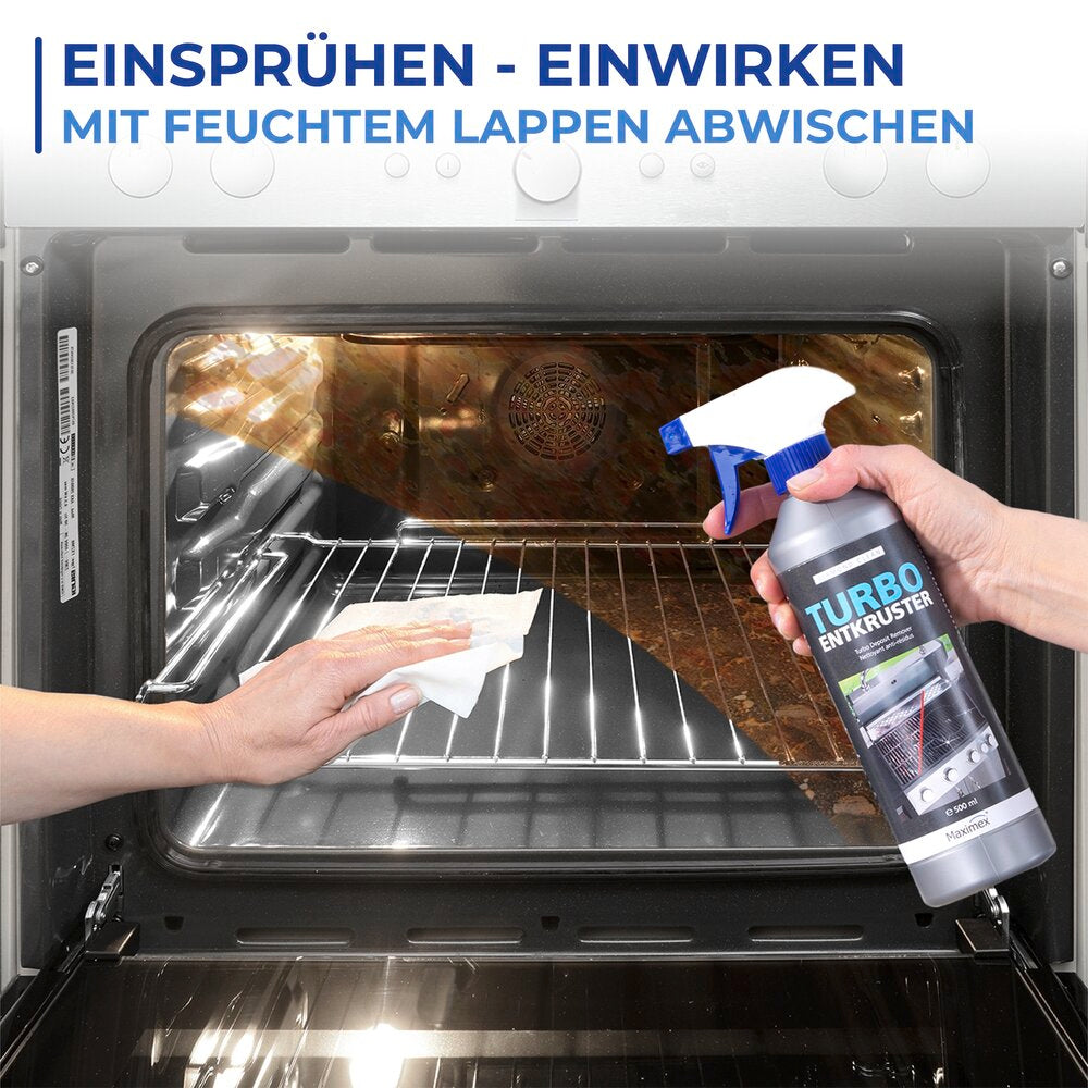 Ovnsrens Diamond Clean turbo 500 ml - Maximex i bruk