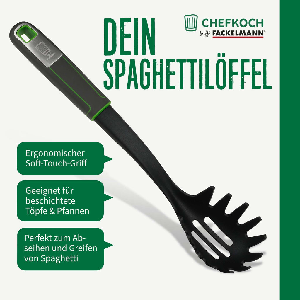 Pastaskje 30 cm - Chefkoch trifft Fackelmann soft-touch grep