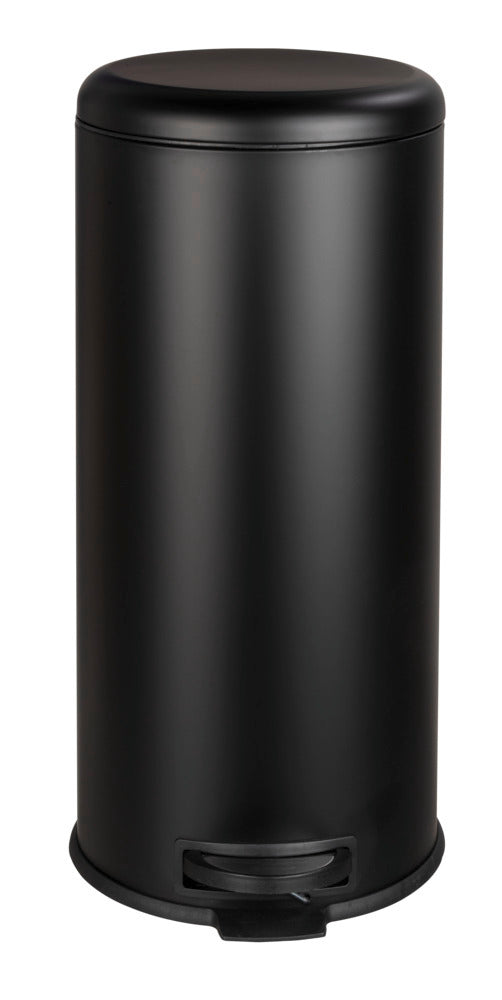 Detalj av Pedalspann Leman Easy Close svart 30 L