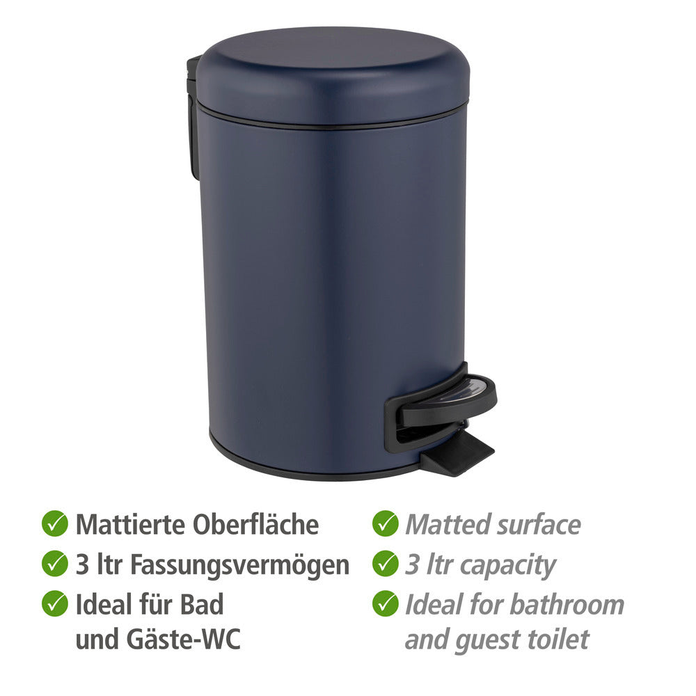 Detalj av pedal på Pedalspann Leman mørkeblå 3 L metall