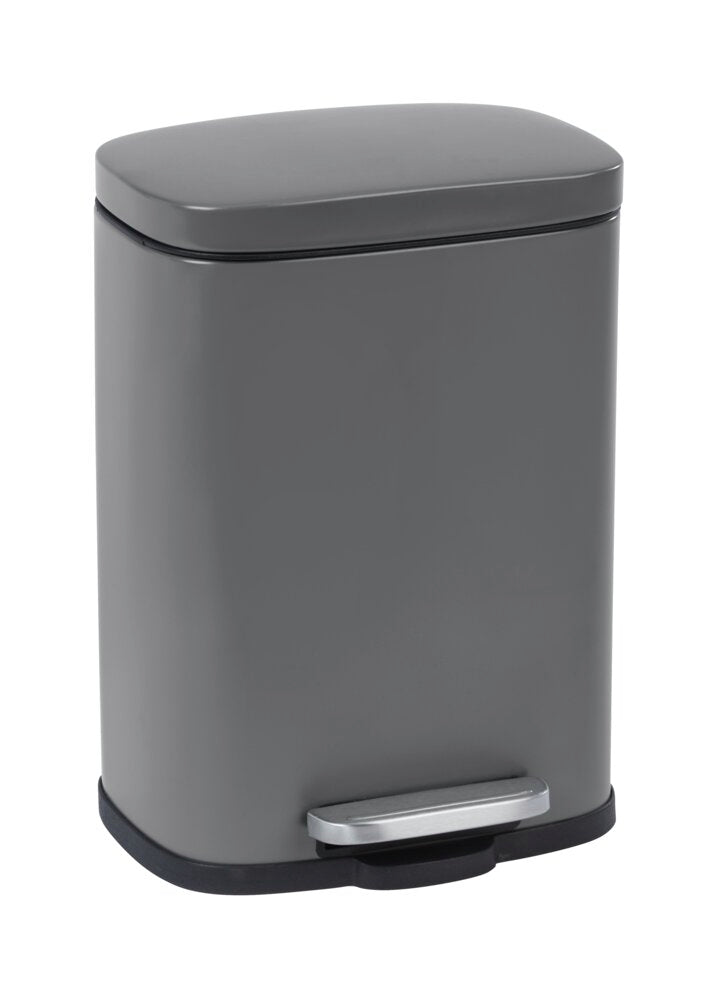 Pedalspann Leno Easy-Close grå lakkert stål forside