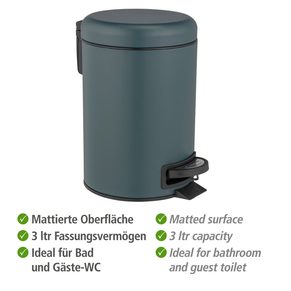 Pedalspann mørkegrønn metall 3 L Leman - WENKO bakside