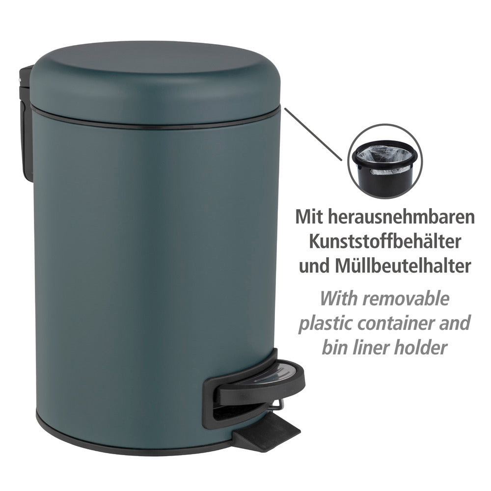 Pedalspann mørkegrønn metall 3 L Leman - WENKO detalj av pedal