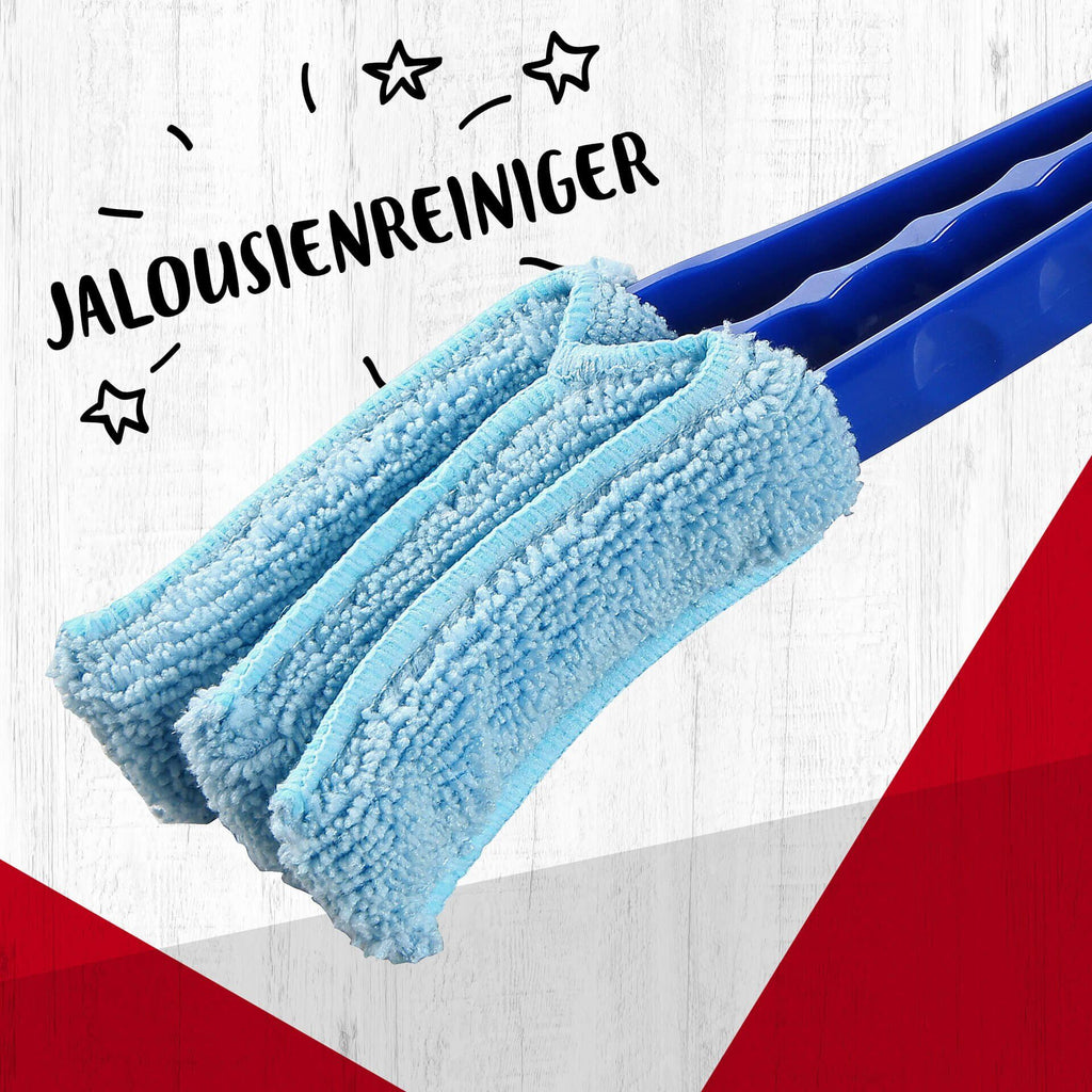 Detalj av Persiennerenser med mikrofibertrekk 3-armet - Fackelmann