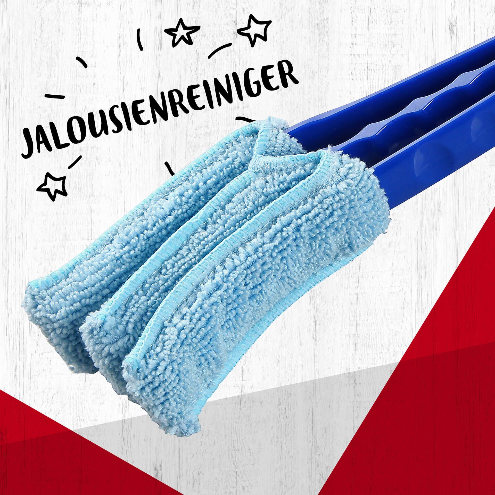 Detalj av Persiennerenser med mikrofibertrekk 3-armet - Fackelmann