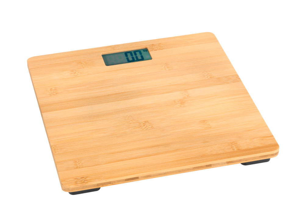 Personvekt digital bambus opptil 180 kg - Wenko forfra
