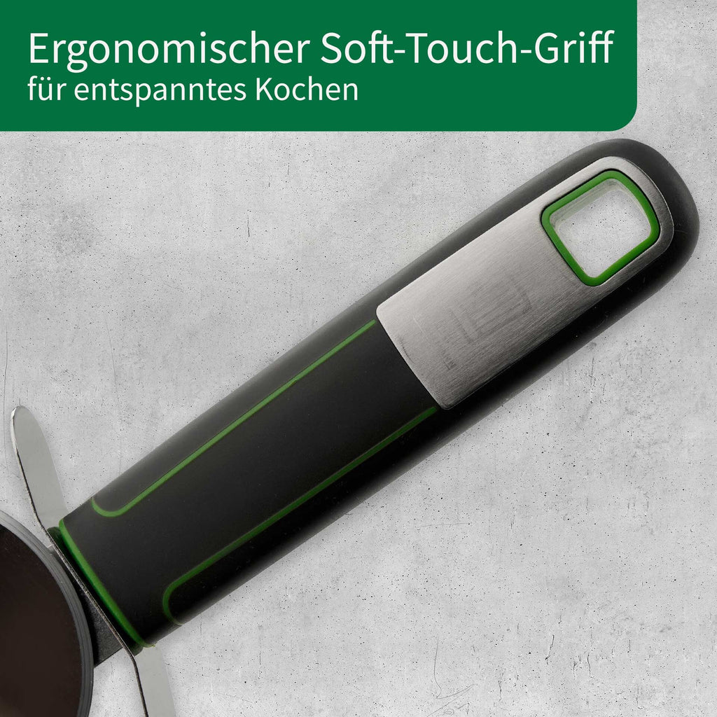 Pizzahjul 18 cm rustfritt stål - Chefkoch trifft Fackelmann klar for bruk