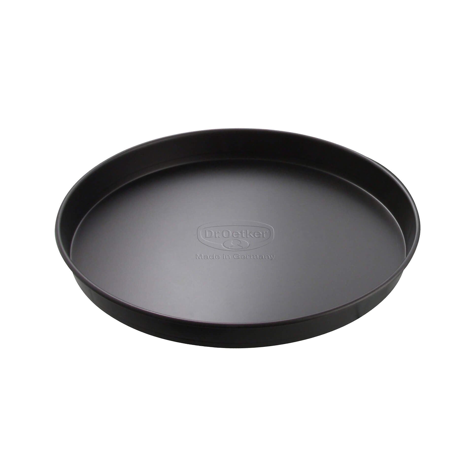 Pizzaplate non-stick Ø28 cm varmebestandig til 230 °C - Dr. Oetker forfra