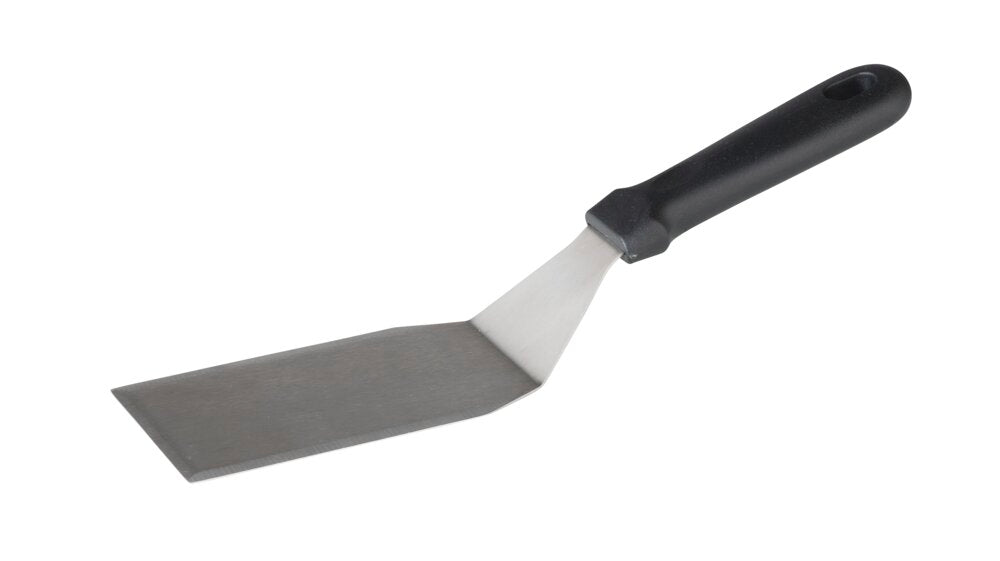 Plancha-spatel rustfritt stål svart BBQ WENKO håndtak