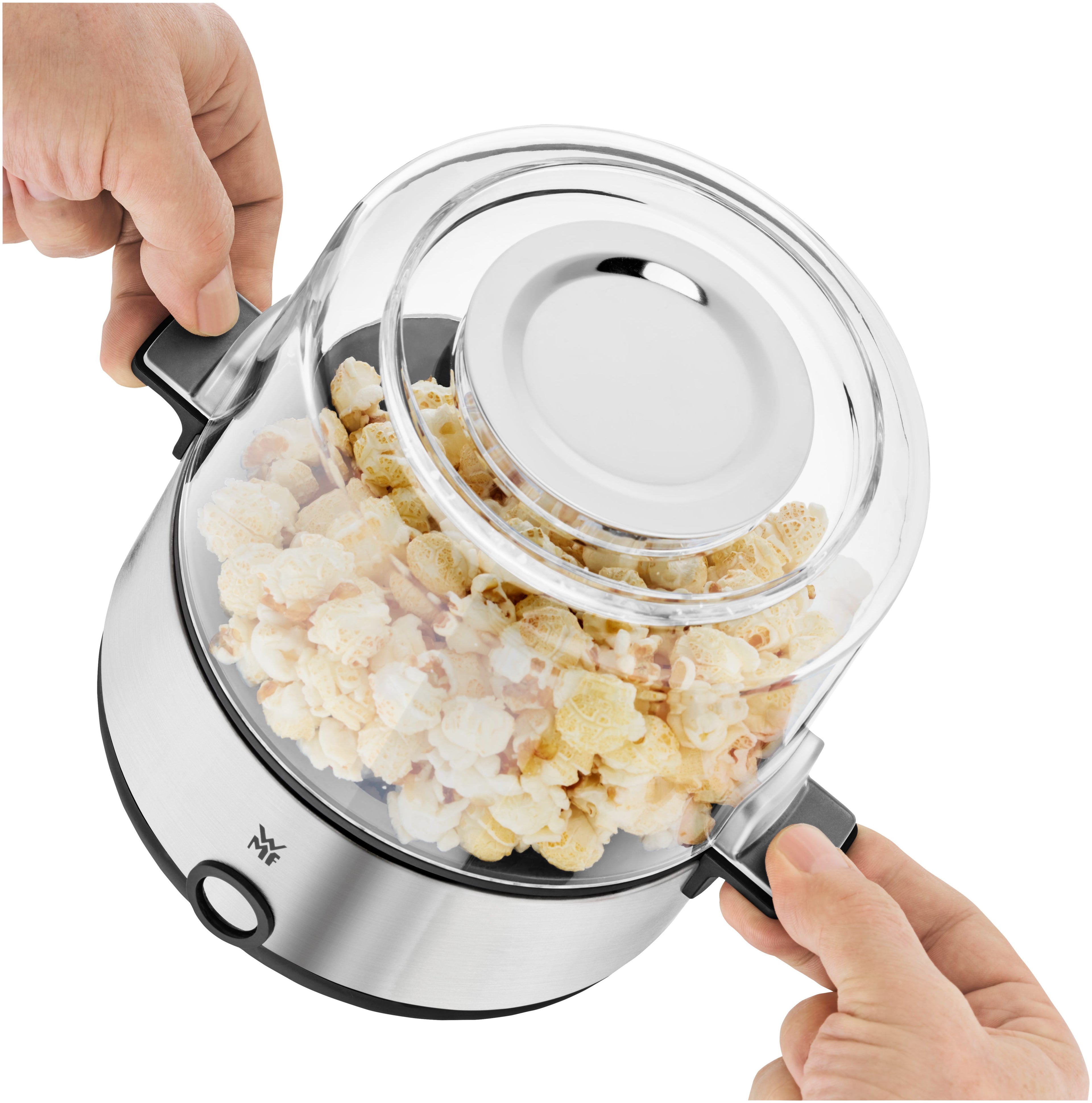 Popcornmaskin 2,2 L non-stick med dreiespade - WMF nærbilde av non-stick belegg